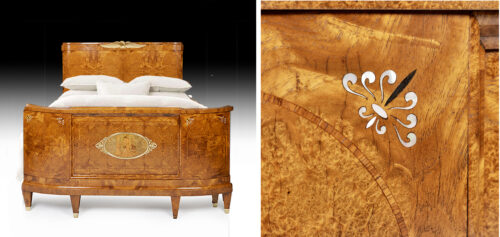French-antique-bed