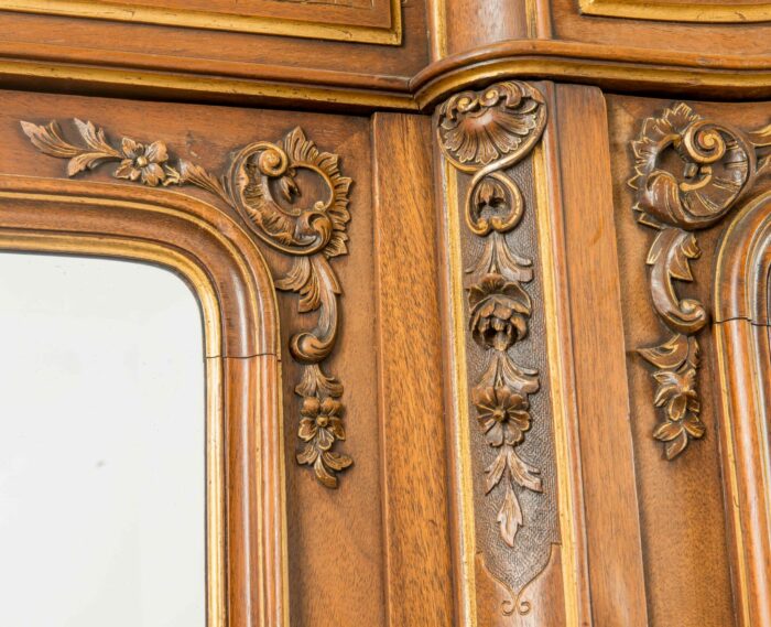 19th Century French Louis XV Armoire - Image 5
