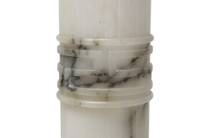 Matched Pair Alabaster Plinths - Image 2