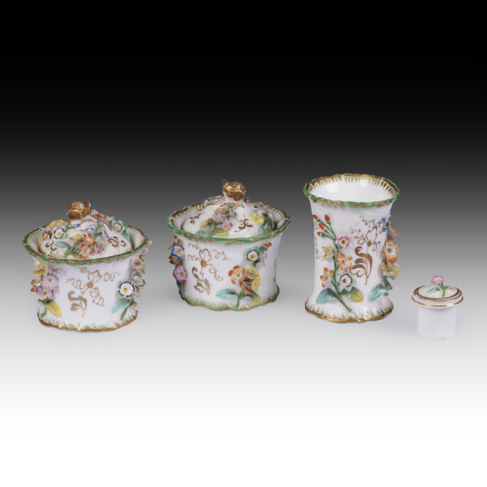 19th Century Porcelain Desk Set - Image 2