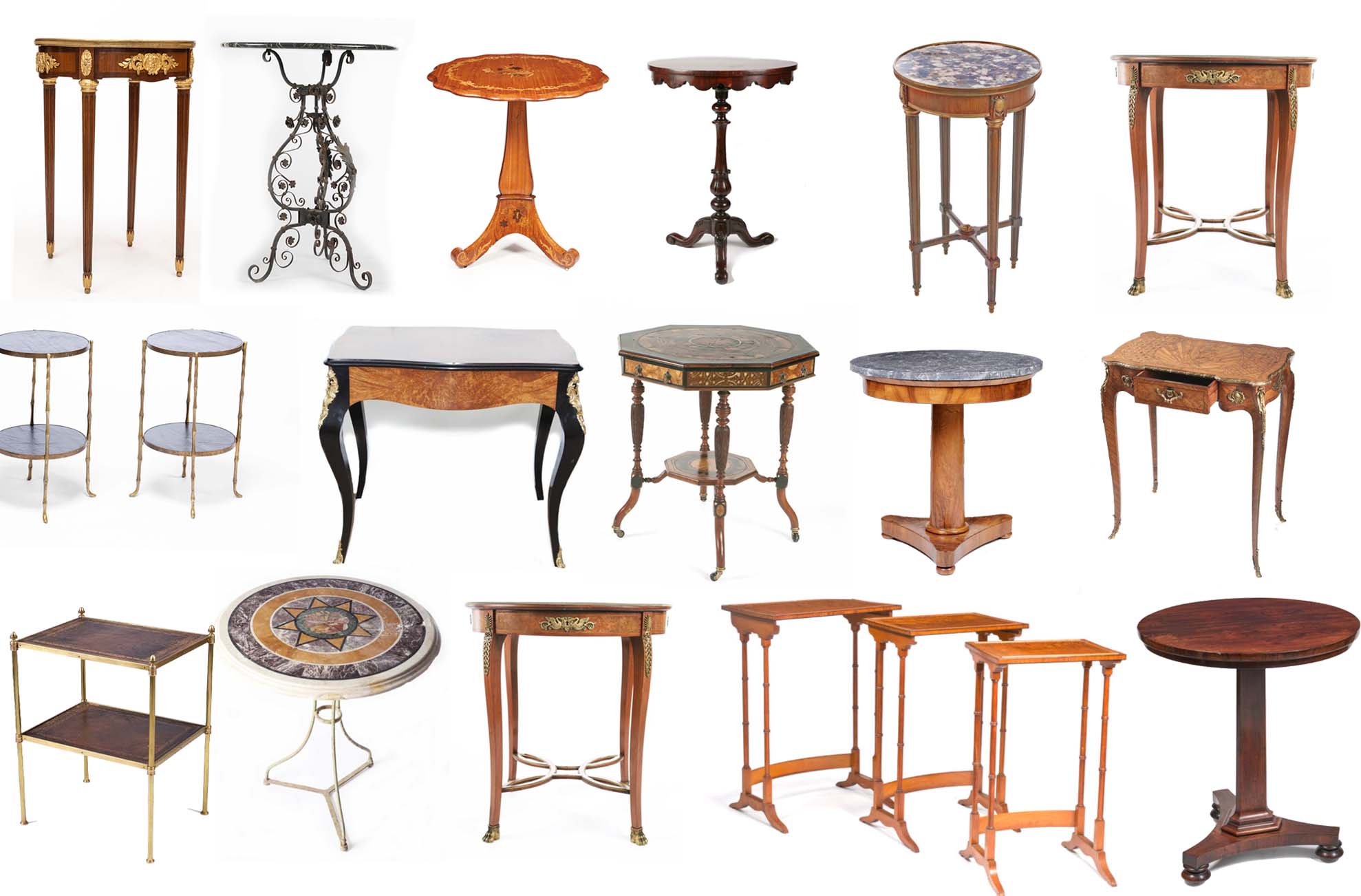 antique occasional tables