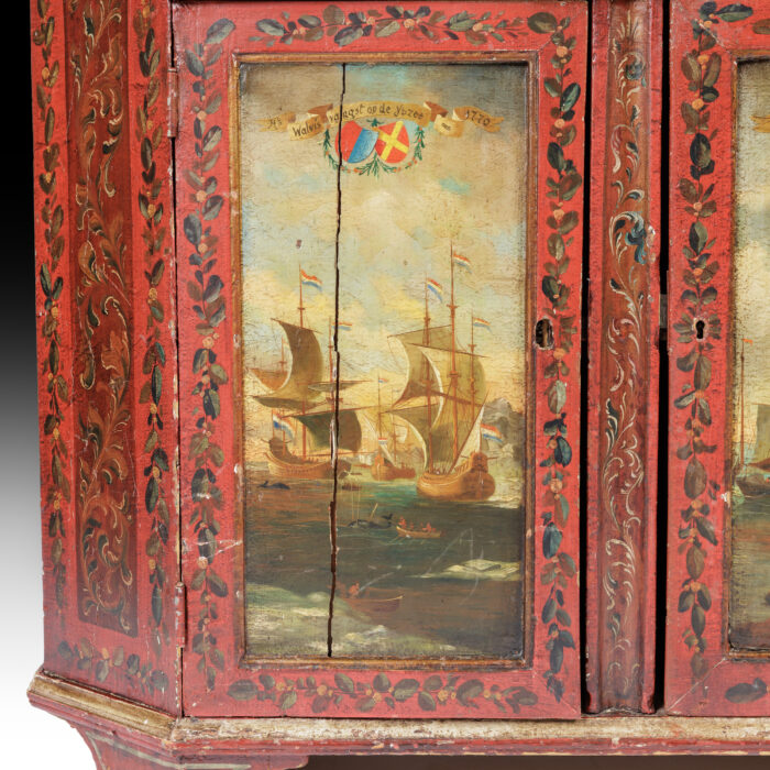 18th Century Dutch Display Cabinet - Image 11