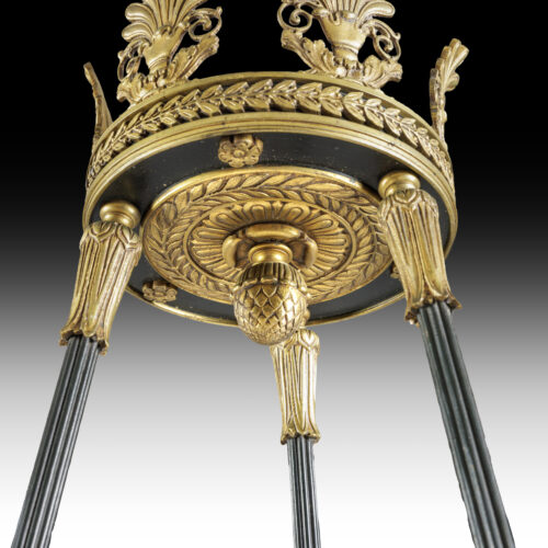 19th Century Alabaster Bowl Chandelier 2469S E