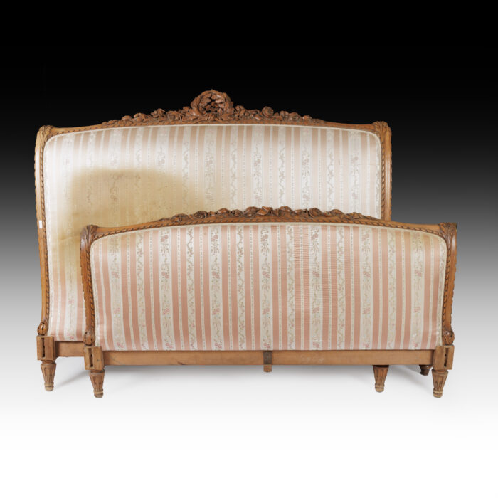 19th Century French Provincial Bed - Image 4