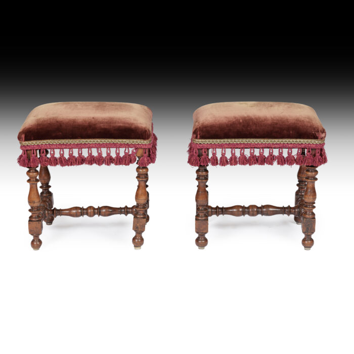 Pair of Antique Stools - Image 4