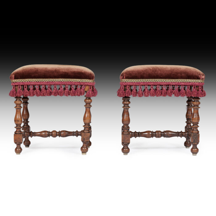 Pair of Antique Stools - Image 3