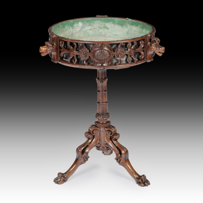 Antique Plant Stand - Image 4