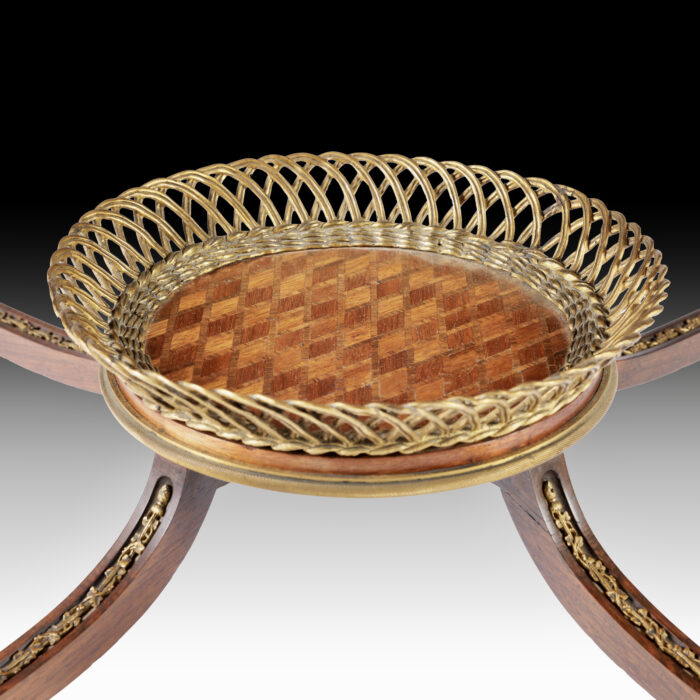 Exceptional 19th Century French Parquetry Centre Table - Image 2