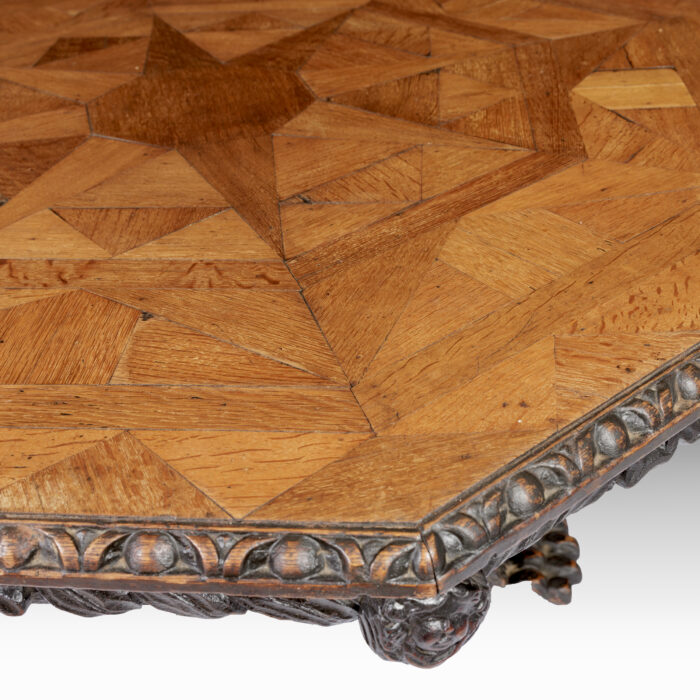 19th Century Oak Centre or Dining Table - Image 4