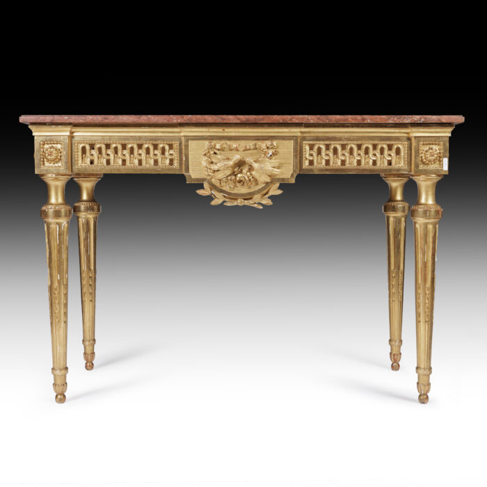Antique Louis XVI Console Table - Image 7