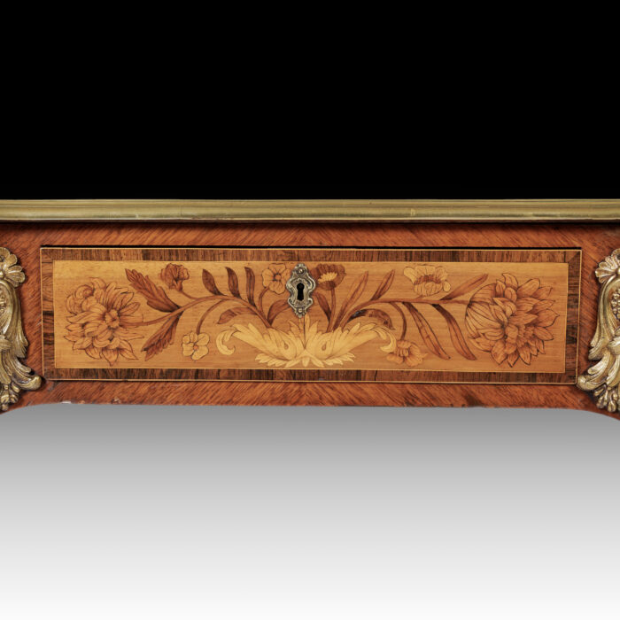 Exceptional 19th Century Marquetry Writing Table - Image 5