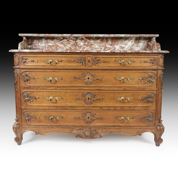 19th Century French Oak Commode