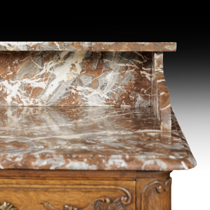 19th Century French Oak Commode - Image 7