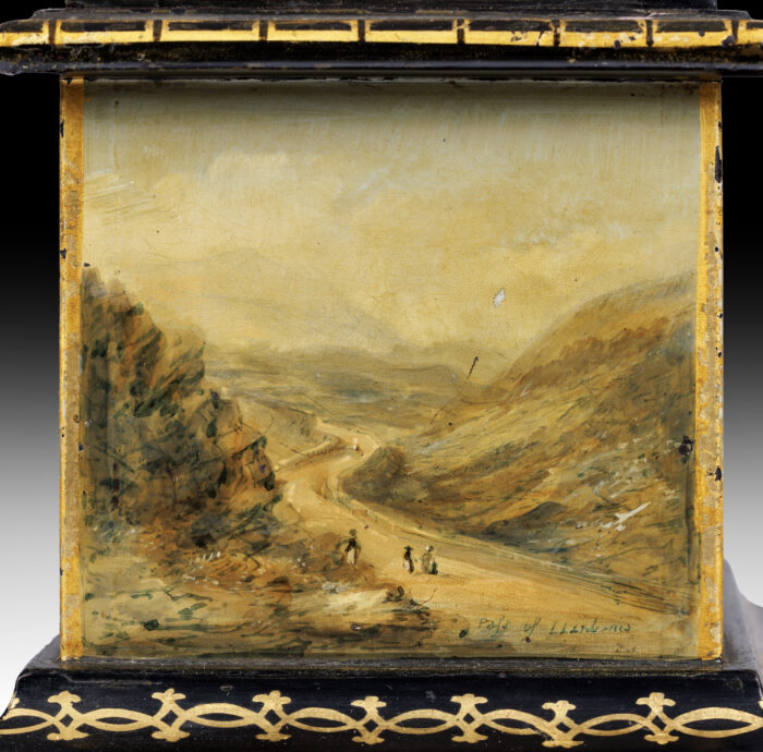 19th Century Hand-Painted Tea Caddy - Image 2