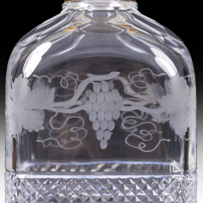 Set Three Antique Glass Decanters - Image 4