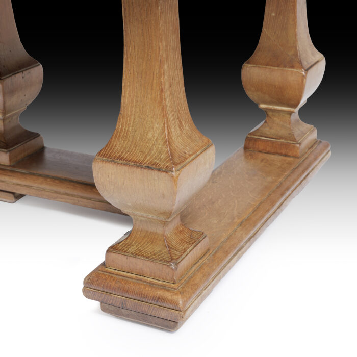 Mid 20th Century French Oak Dining Table - Image 3