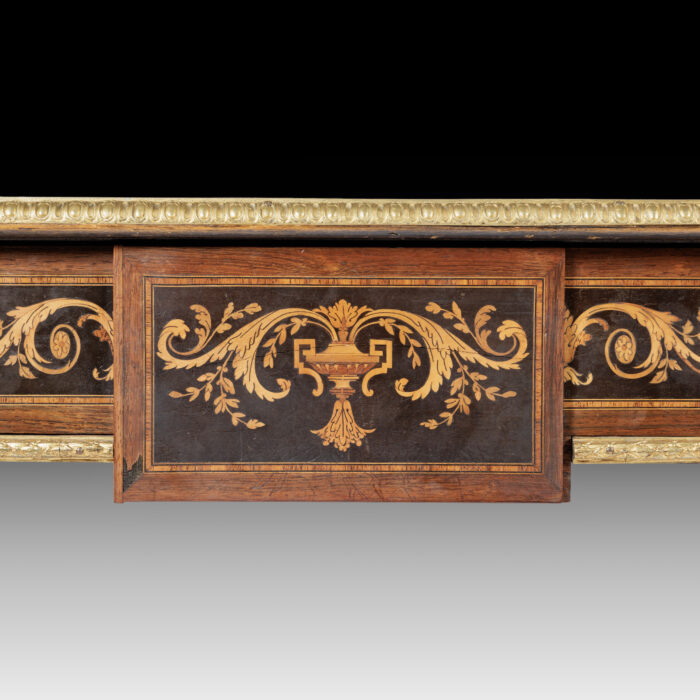 19th Century French Marquetry Centre Table - Image 6