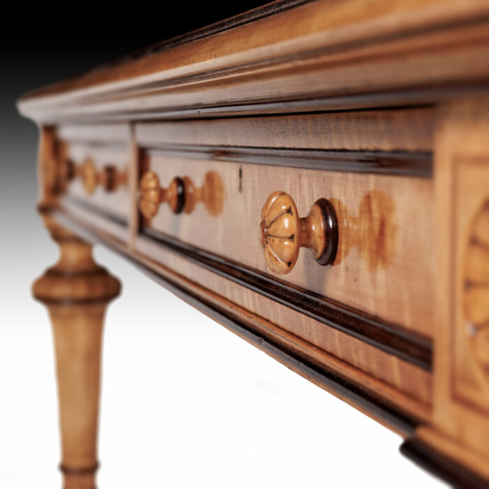Exceptional Antique Writing Table - Holland & Sons - Image 4