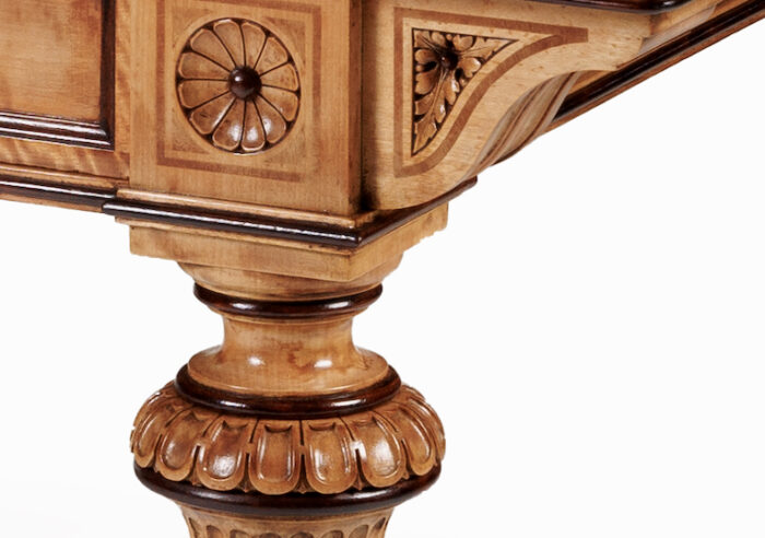 Exceptional Antique Writing Table - Holland & Sons - Image 9