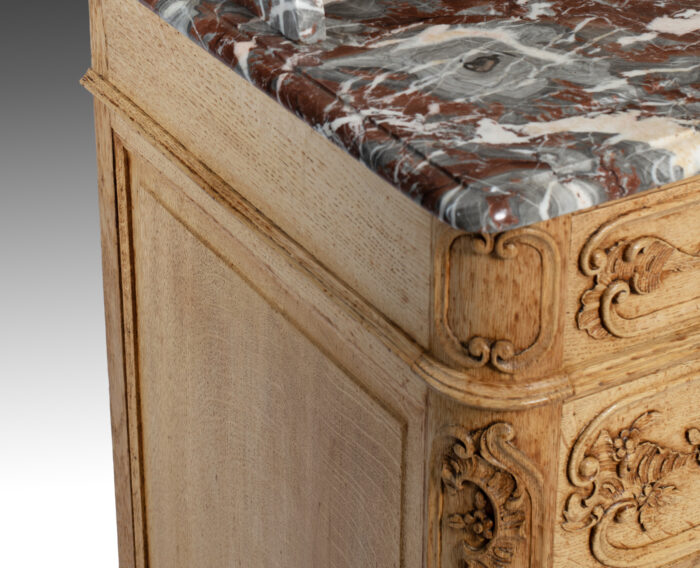 19th Century French Oak Commode - Image 5
