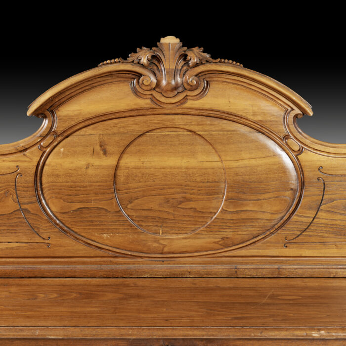 Matched Pair Early 20th Century Antique Benches - Image 6