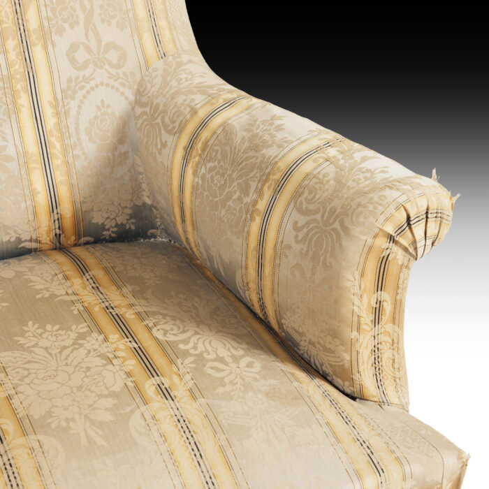 Pair 19th Century Antique Armchairs - Image 5