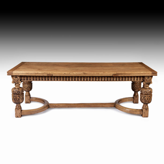 Antique Oak Refectory Table - Image 5