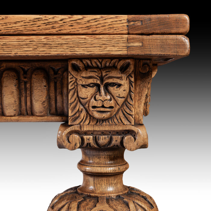Antique Oak Refectory Table - Image 10
