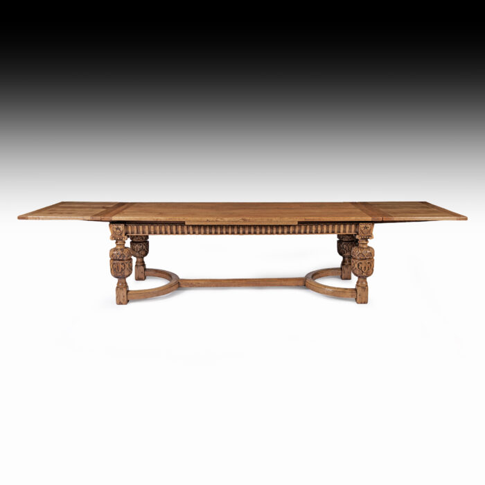 Antique Oak Refectory Table - Image 2