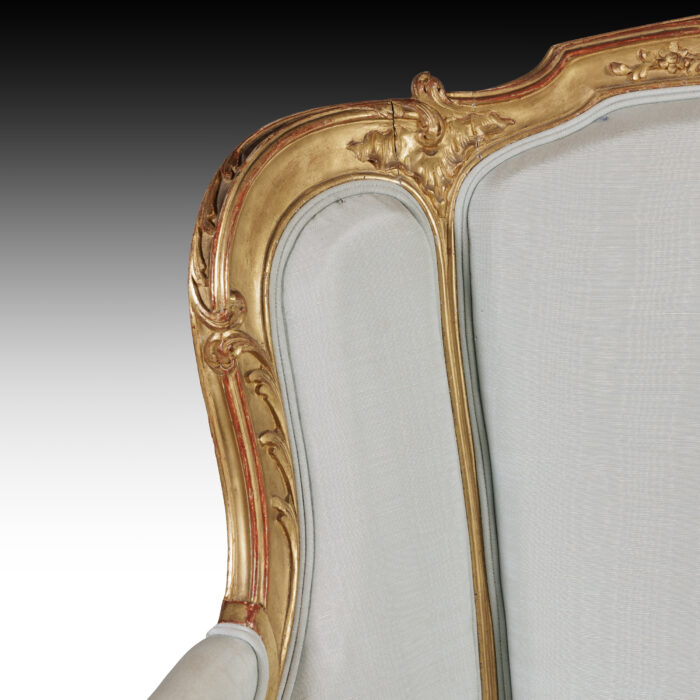 Antique French Armchairs - Image 3