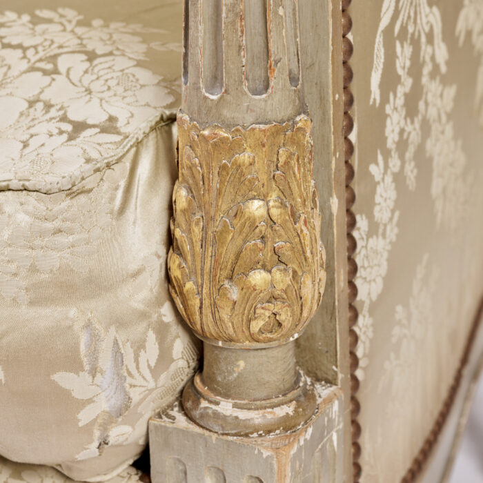 French Antique Settee - Image 3