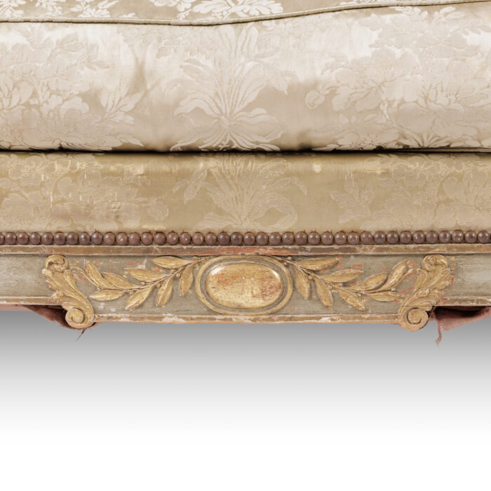 French Antique Settee - Image 5