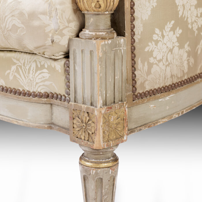 French Antique Settee - Image 6