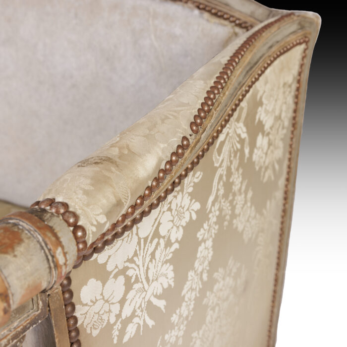 French Antique Settee - Image 7