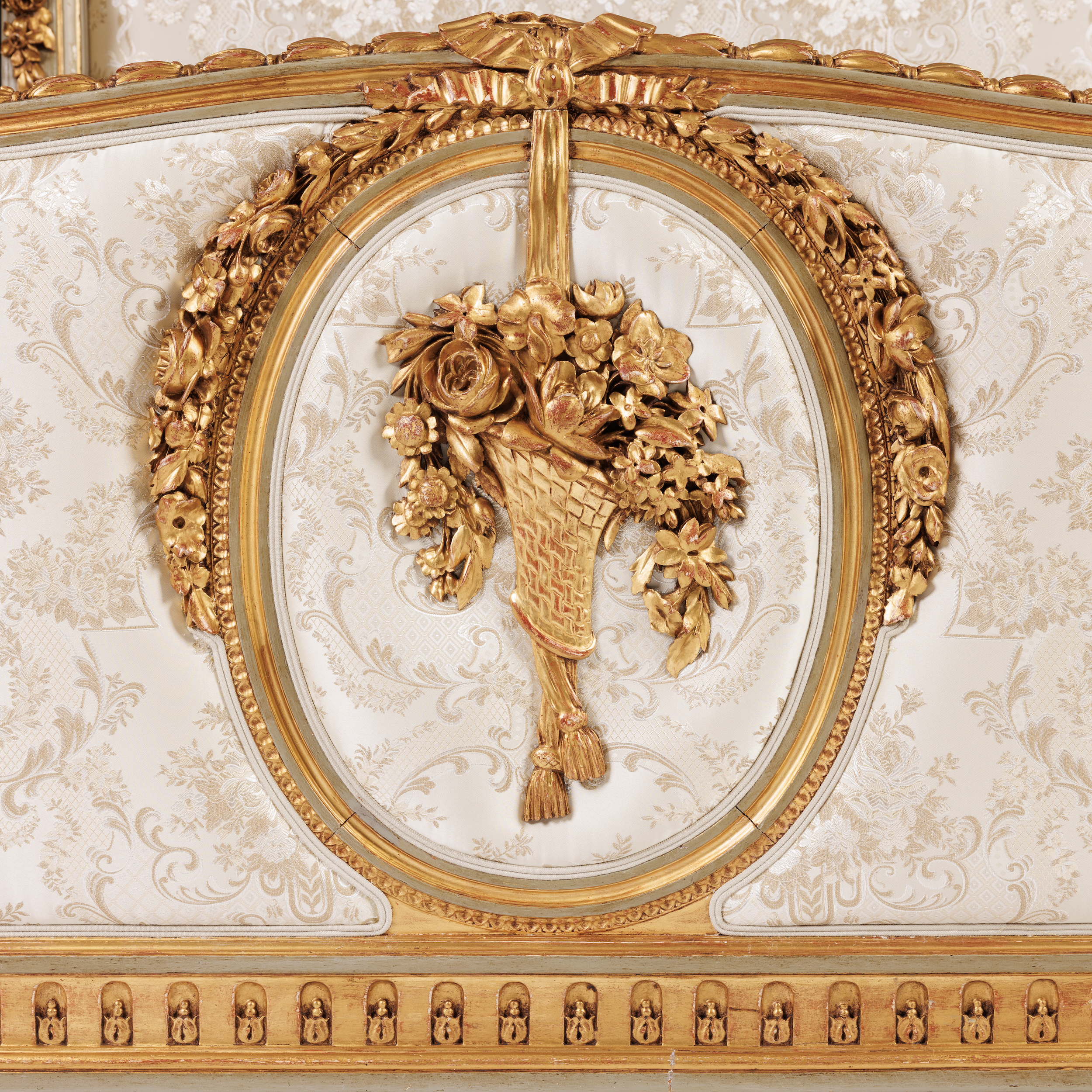 French-antique-bed