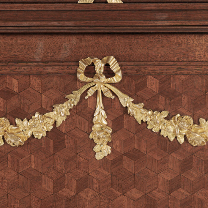 19th Century French Louis XVI Queen Bed - Image 6