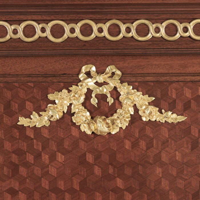 19th Century French Louis XVI Queen Bed - Image 4