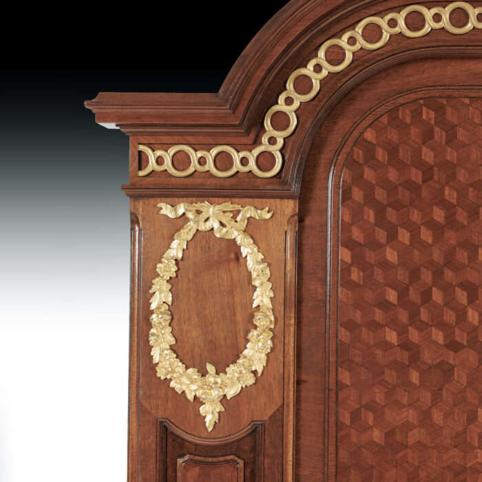 19th Century French Louis XVI Queen Bed - Image 9