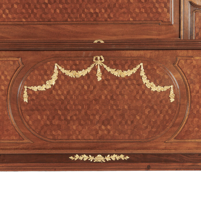 19th Century French Louis XVI Queen Bed - Image 10