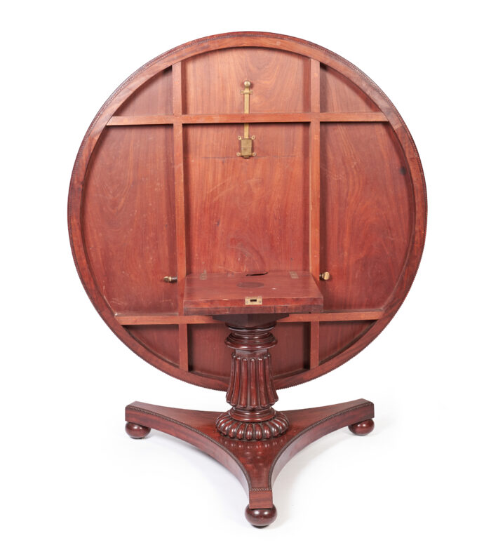 English Regency Centre Table by Gillows - Image 4