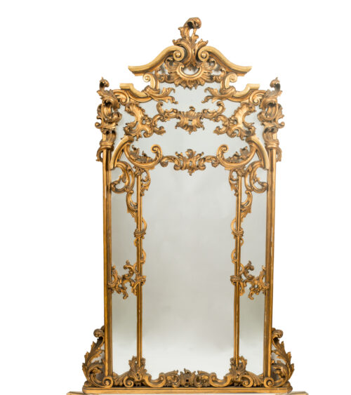 parcel gilt console table 399