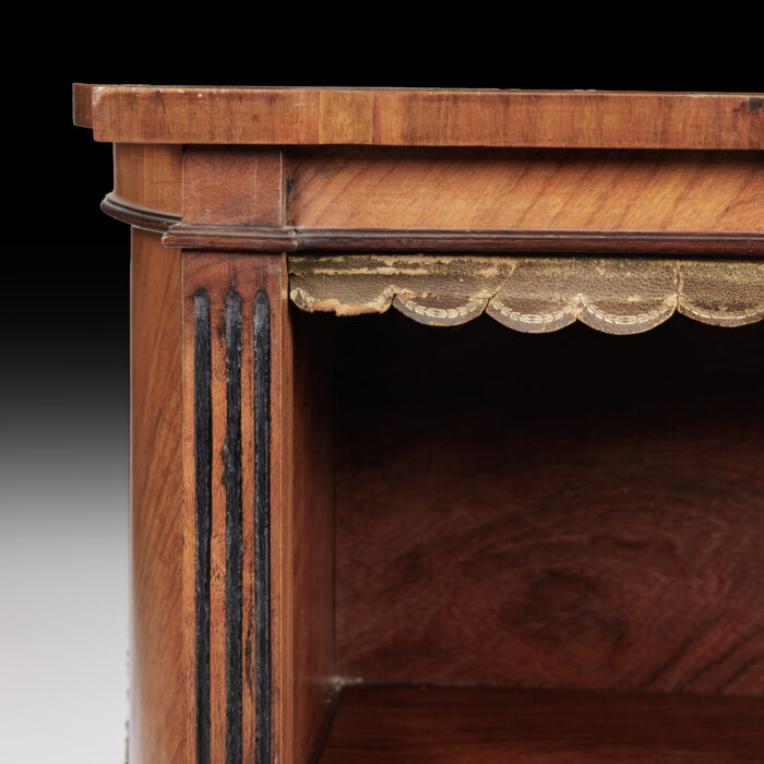 Rare Freestanding English Library Bookcase Table - Image 7