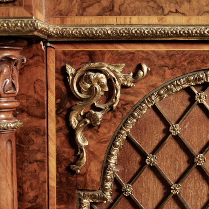Exceptional 19th Century English Four Door Bookcase - Image 5