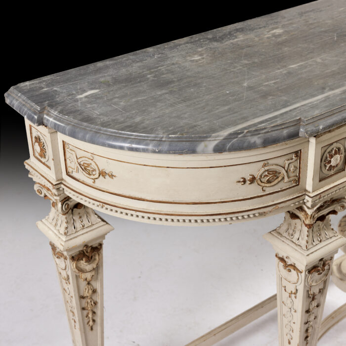 Large French Antique Console Table - Image 4