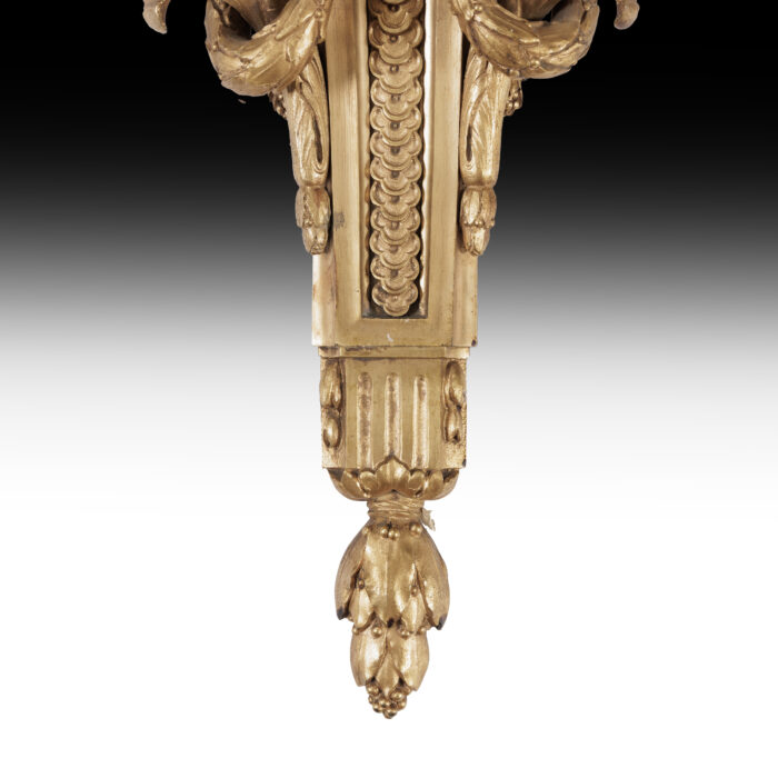 Pair Antique Wall Lights - Image 6