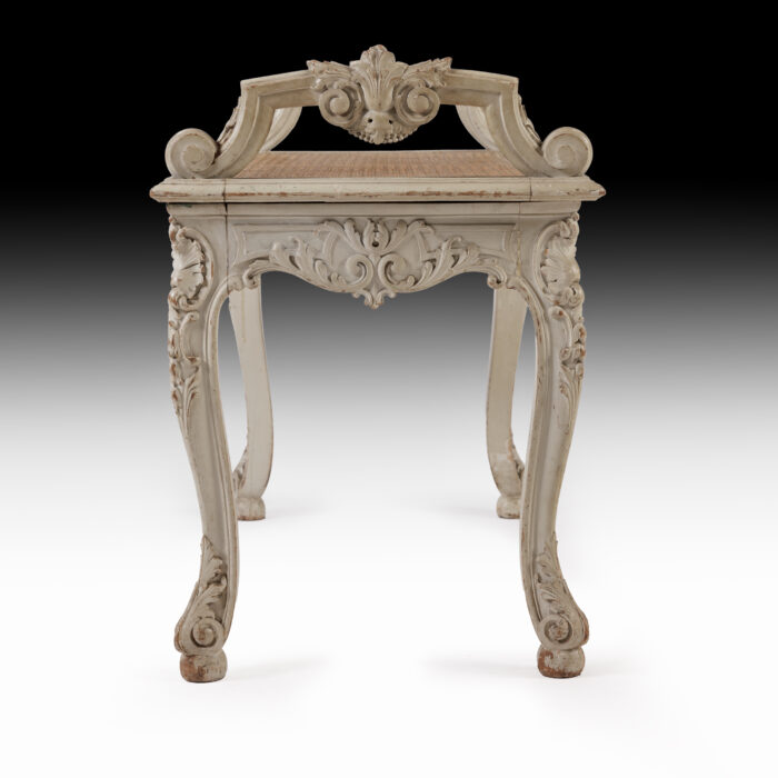 French Antique Bench Stool - Image 3