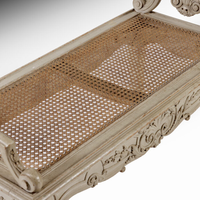 French Antique Bench Stool - Image 6