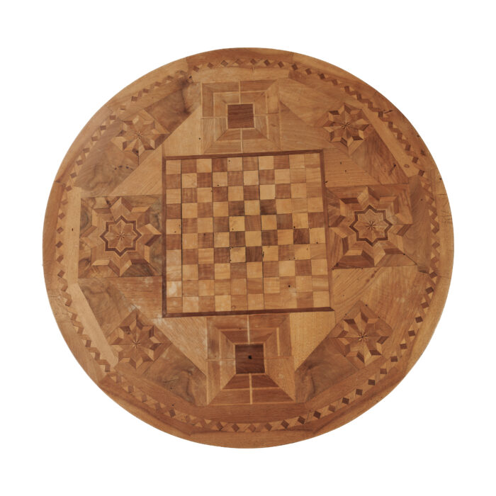 Antique Chess Table - Image 12