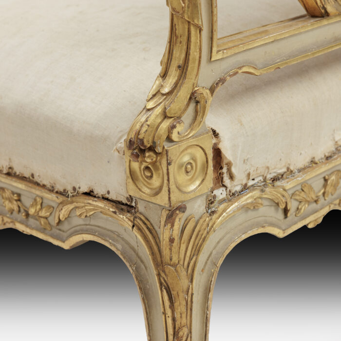 Large Antique Bench Seat - Image 8