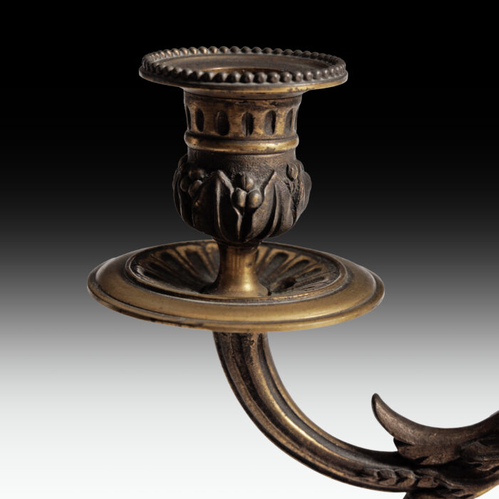 Pair Large Antique Lamps - Image 3